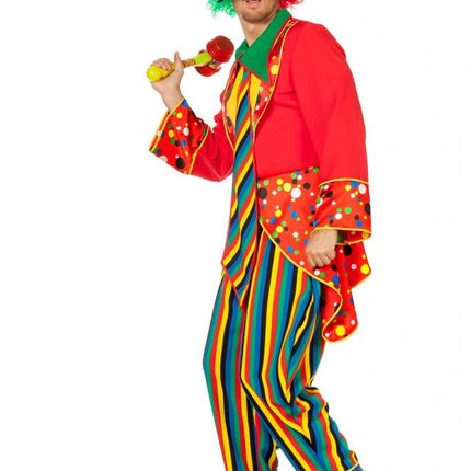 Feestbazaar Clown kostuum man Joep