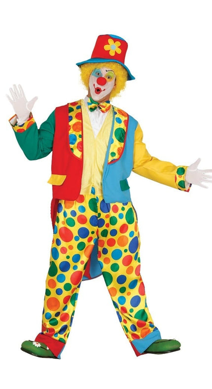 Feestbazaar Clown Kostuum Melvino Volwassenen