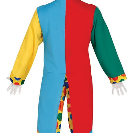 Feestbazaar Clown Kostuum Melvino Volwassenen