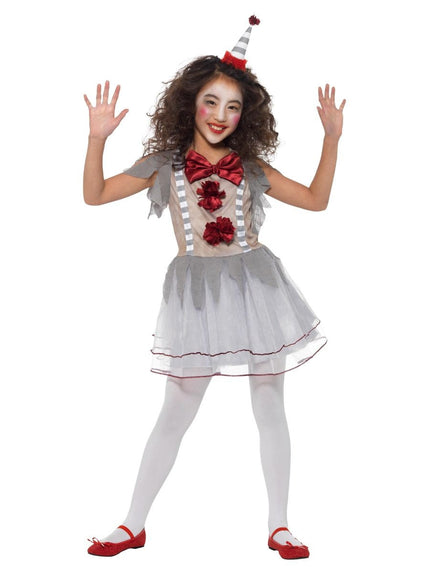 Feestbazaar Clown Kostuum Vintage Meisje
