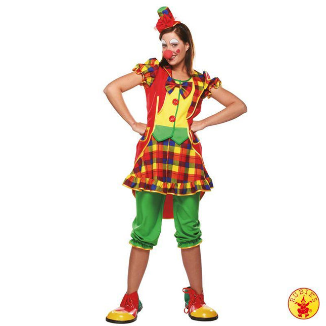 Feestbazaar Clown Lady kostuum