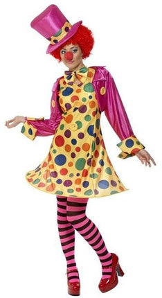 Feestbazaar Clown Lady verkleedkostuum