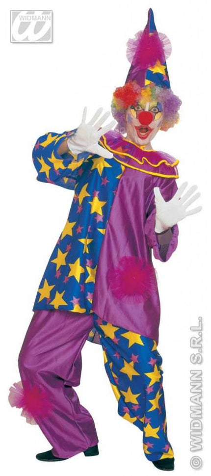 Feestbazaar Clown met sterren