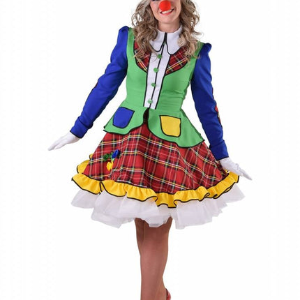 Feestbazaar Clown Pipo vrouw