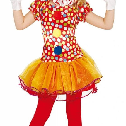 Feestbazaar Clown verkleedpakje meisjes