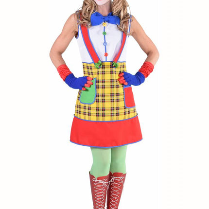 Feestbazaar Clownsdame kostuum Coco