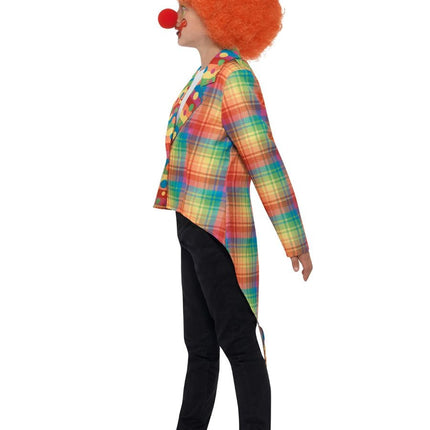 Feestbazaar Clownsjas Ruit Kind