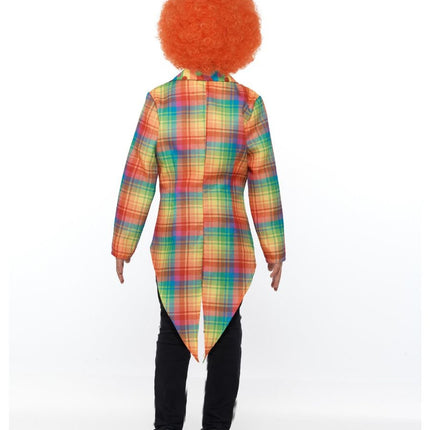 Feestbazaar Clownsjas Ruit Kind