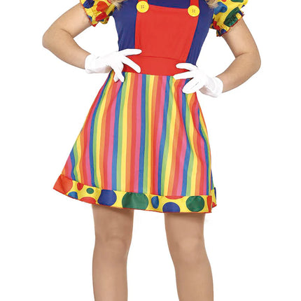 Feestbazaar Clownsjurk Dames Jiffy