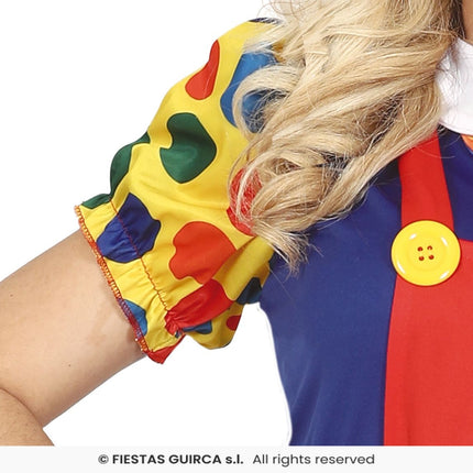 Feestbazaar Clownsjurk Dames Jiffy