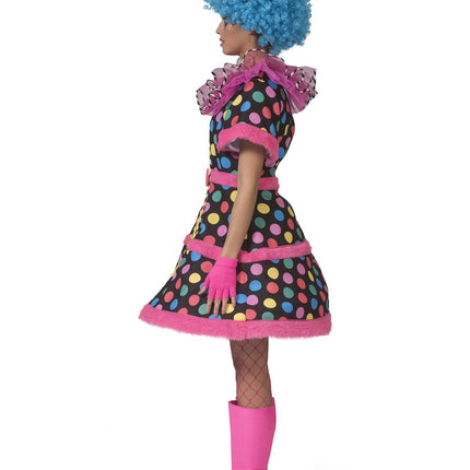 Feestbazaar Clownsjurk Hotty Dotty