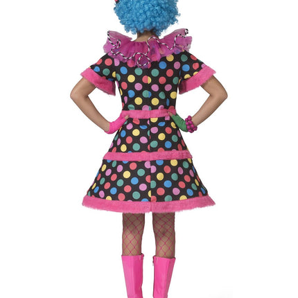 Feestbazaar Clownsjurk Hotty Dotty