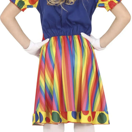 Feestbazaar Clownsjurk Meisjes Pips