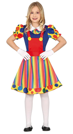 Feestbazaar Clownsjurk Meisjes Pips