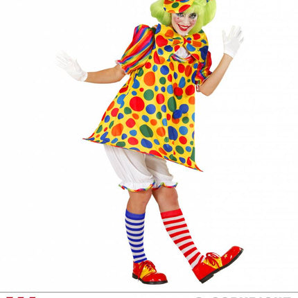 Feestbazaar Clownskostuum dame