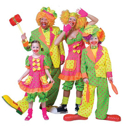 Feestbazaar Clownskostuum heren Pokey