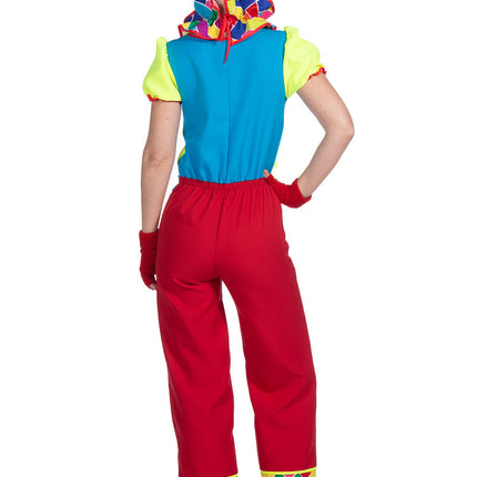 Feestbazaar Clownskostuum Retro Dames Twirly