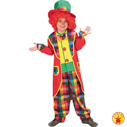 Feestbazaar Clownspak Appie met hoed