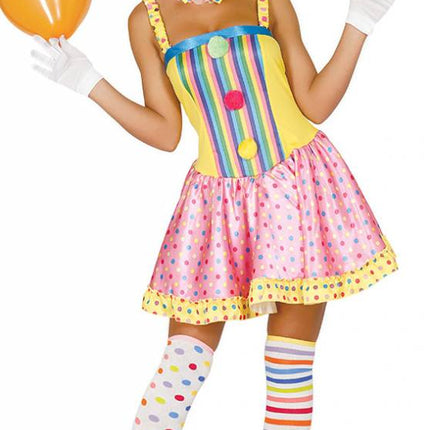Feestbazaar Clownspak dames