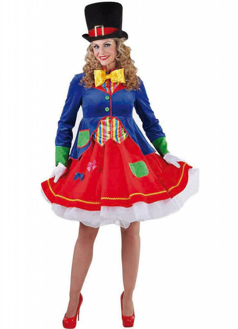 Feestbazaar Clownspak vrouw Lucky