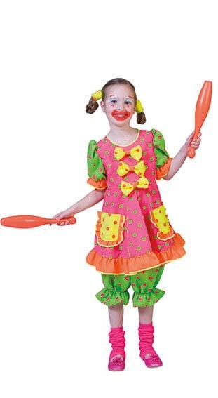 Feestbazaar Clownspakje meisjes Pokey