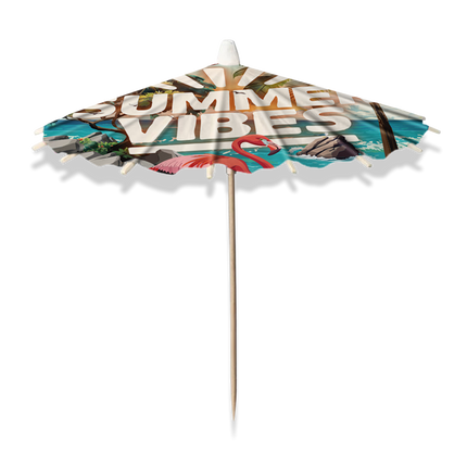 Feestbazaar Cocktail Parasols Summer vibes (8st)