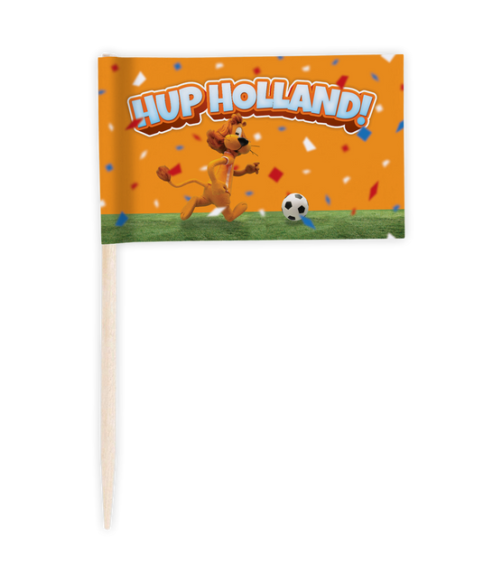 Feestbazaar Cocktailprikkers Loeki Hup Holland (50st)