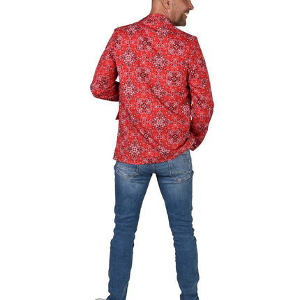 Feestbazaar Colbert Boerenzakdoek Rood