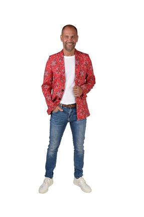 Feestbazaar Colbert Boerenzakdoek Rood