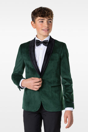 Feestbazaar Colbert Rich Green Deluxe Tiener Opposuits