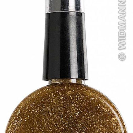 Feestbazaar Combi nagellak en lippenstift goud