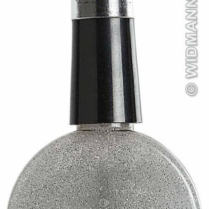 Feestbazaar Combi nagellak en lippenstift zilver