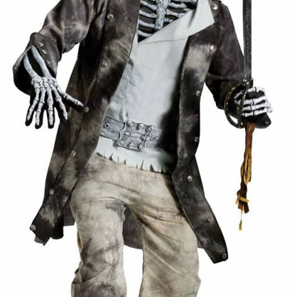 Feestbazaar Complete piraat skelet outfit