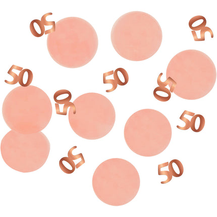 Feestbazaar Confetti Elegant Lush Blush 50 Jaar - 25 gram