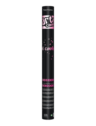 Feestbazaar Confetti kanon 60cm pink
