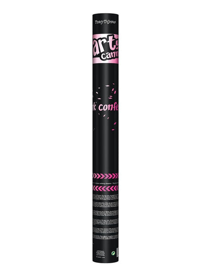 Feestbazaar Confetti kanon 60cm pink