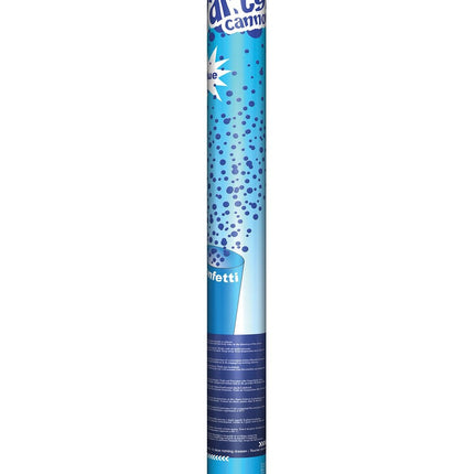 Feestbazaar Confetti Kanon Blauw 60cm