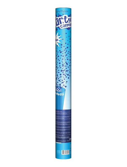 Feestbazaar Confetti Kanon Blauw 60cm