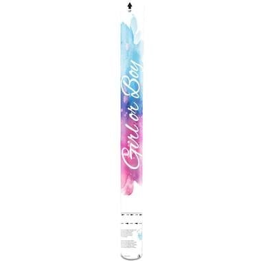 Feestbazaar Confetti kanon Gender Reveal Jongen - 57cm