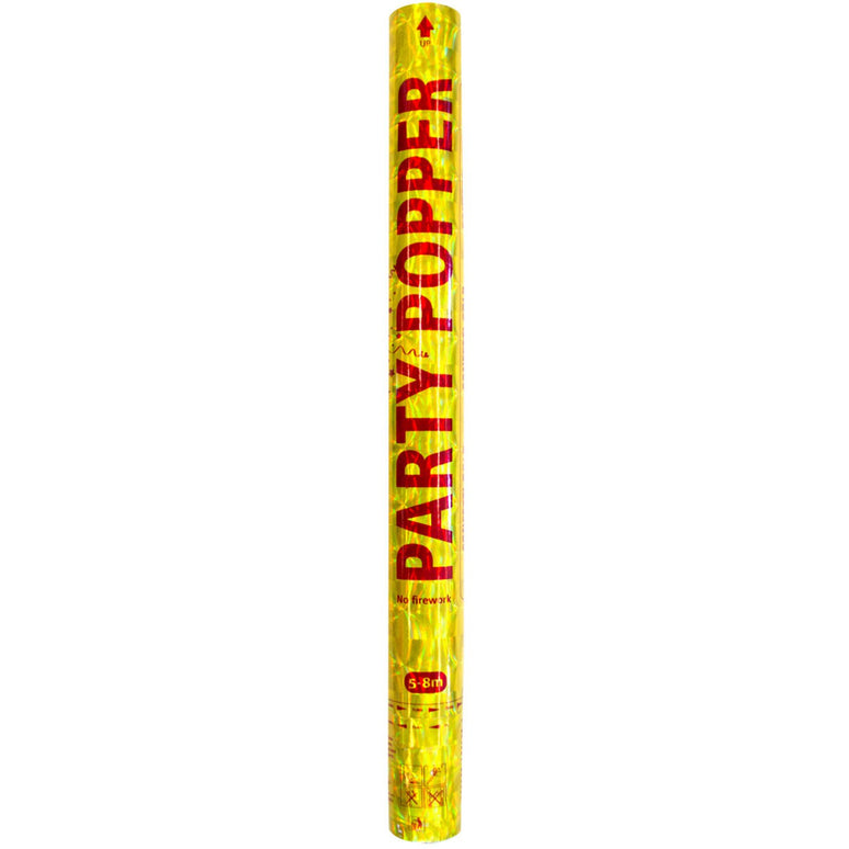 Feestbazaar Confetti Kanon Goud (57cm)