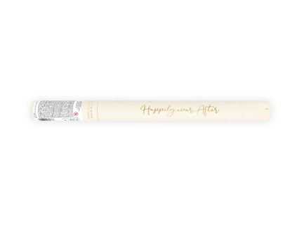 Feestbazaar Confetti Kanon Goud/Wit (35cm)
