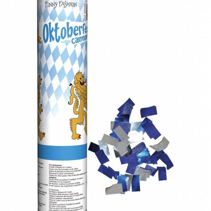 Feestbazaar Confetti kanon Oktoberfest 20cm