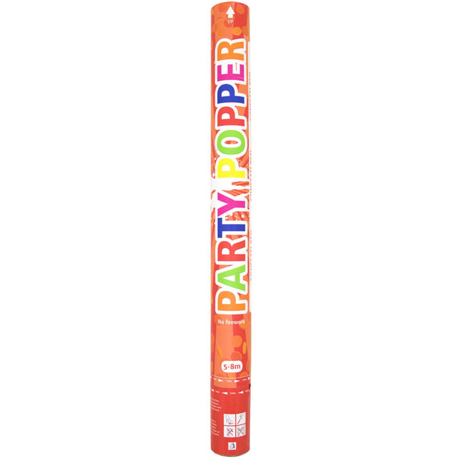 Feestbazaar Confetti Kanon Rood 57cm