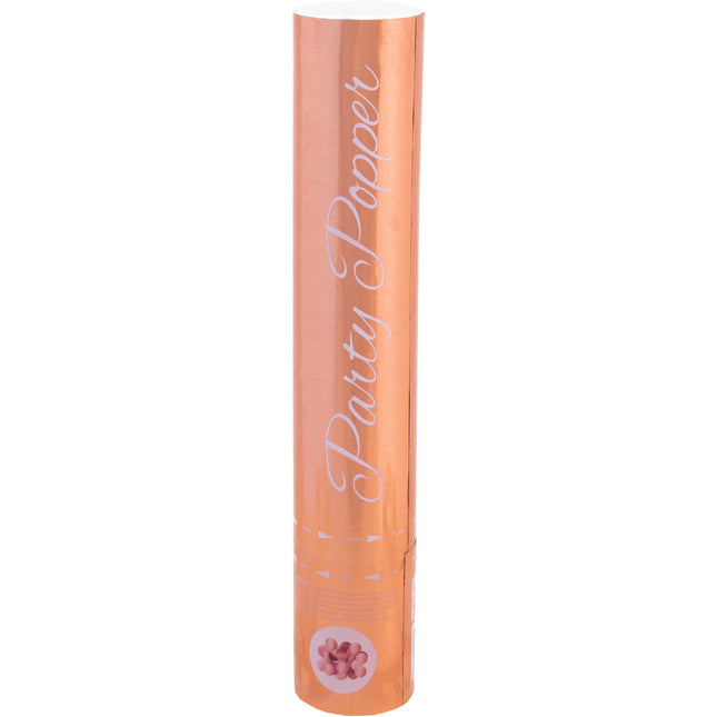 Feestbazaar Confetti Kanon Rosé goud - 28cm