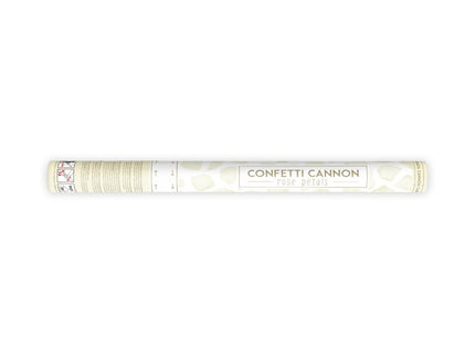 Feestbazaar Confetti Kanon Rozenblaadjes Creme 60cm