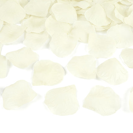 Feestbazaar Confetti Kanon Rozenblaadjes Creme 60cm