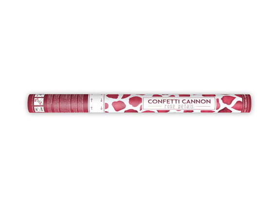 Feestbazaar Confetti Kanon Rozenblaadjes Rood 60cm
