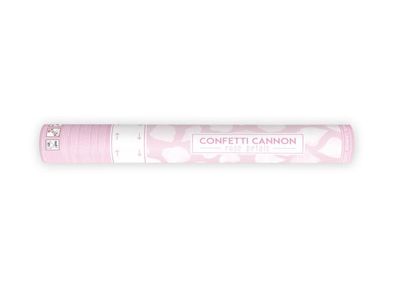 Feestbazaar Confetti Kanon Rozenblaadjes wit 40 cm