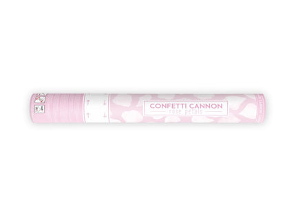 Feestbazaar Confetti Kanon Rozenblaadjes wit 40 cm