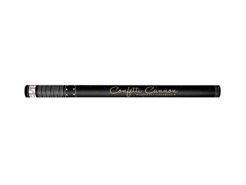 Feestbazaar Confetti Kanon Slierten Metallic Goud (80cm)
